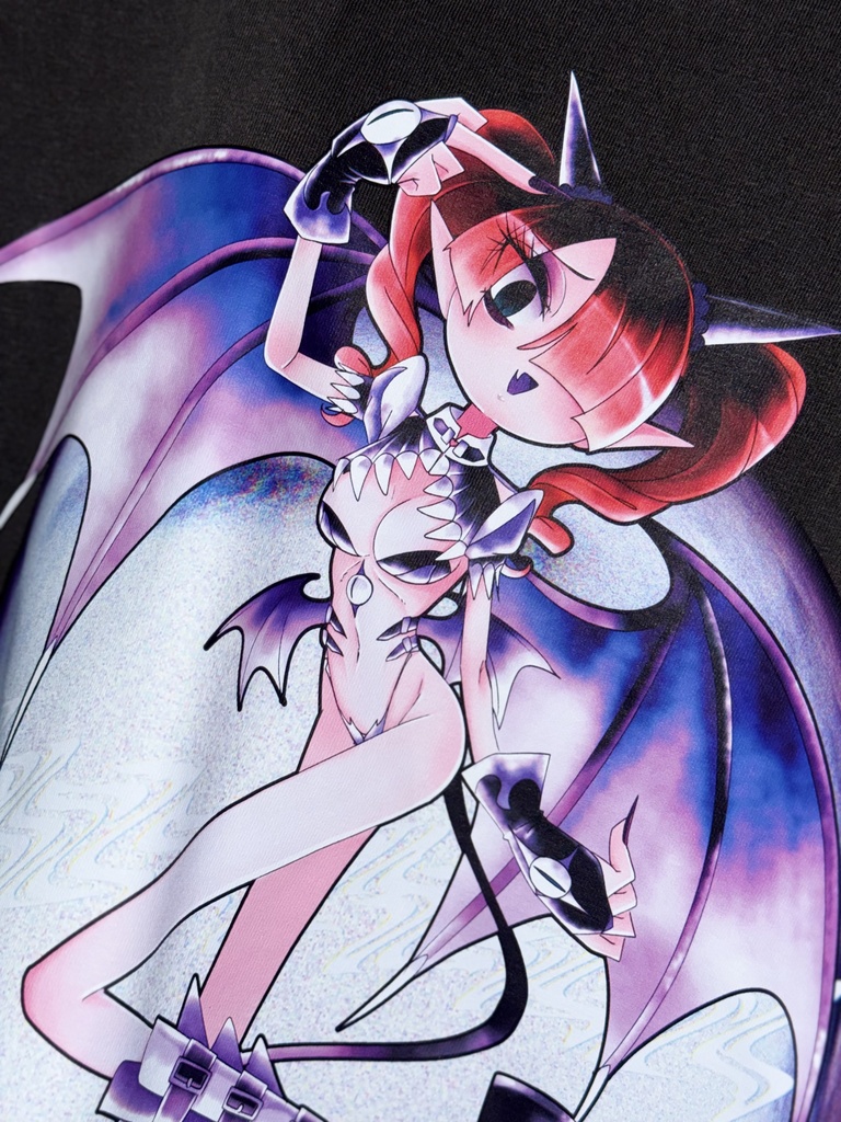 【オーダー品】浮遊 GRAPHIC TEE -Monster Graveyard-