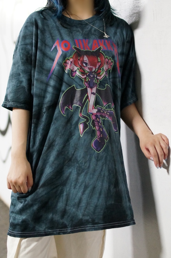【オーダー品】JOJIKAKKA©︎スパイダーTEE -Monster Graveyard-