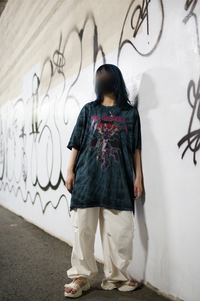 【オーダー品】JOJIKAKKA©︎スパイダーTEE -Monster Graveyard-
