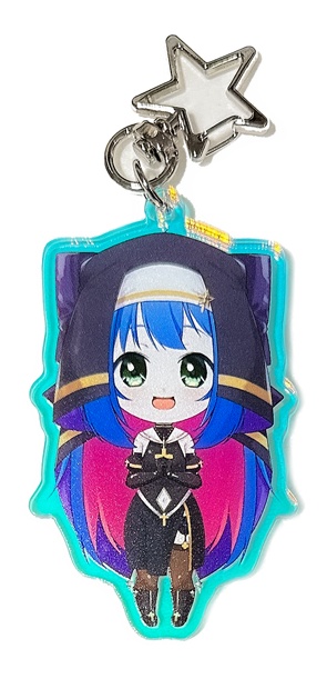 わむまる ミニキャラ 新衣装オーロラアクリルキーホルダー
