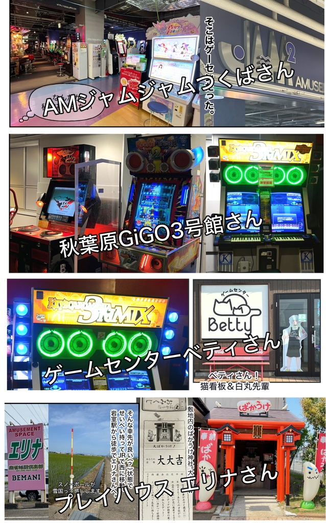 【匿名配送】キーボードマニア行脚本 Around the KM