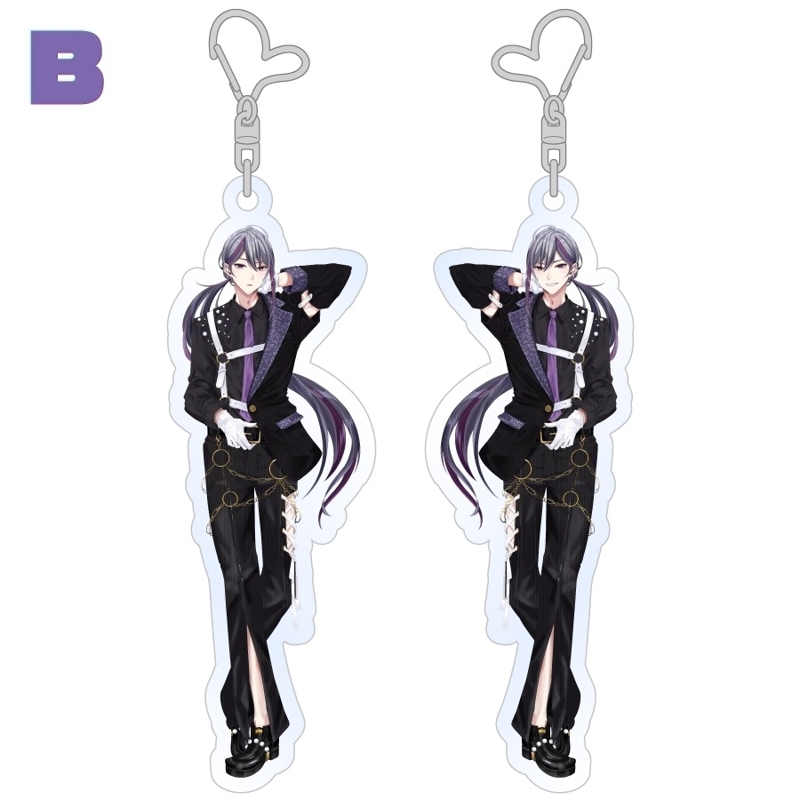 【アクリルキーホルダー】二藍シルバ ※2種類からお選びいただけます。