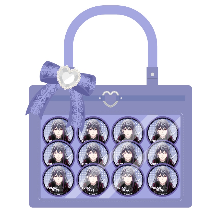 【缶バッジ】二藍シルバ ※2種類からお選びいただけます。