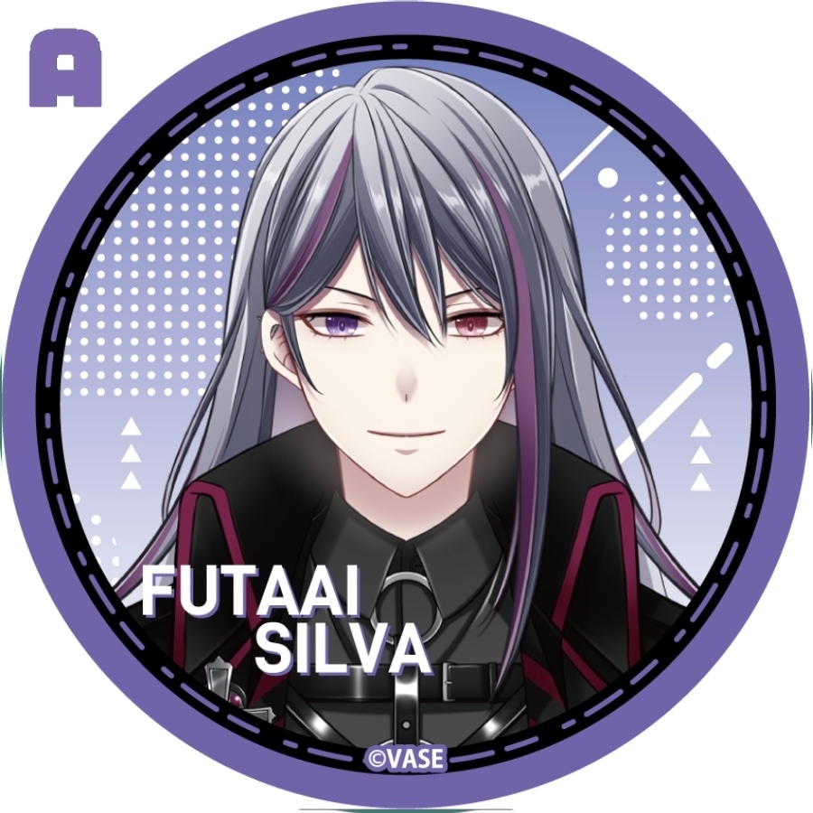 【缶バッジ】二藍シルバ ※2種類からお選びいただけます。