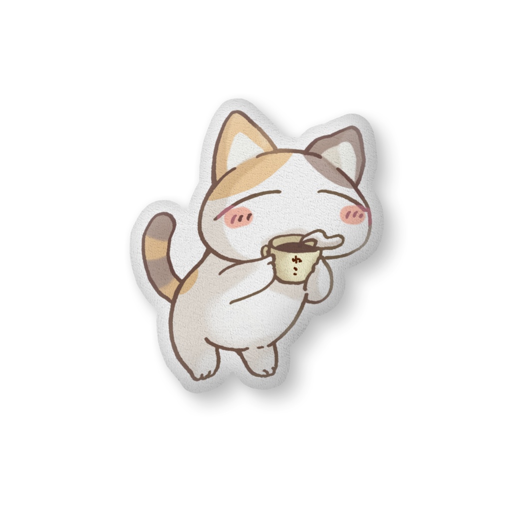 みみふわわ ふかふかクッション(大)ねこver.