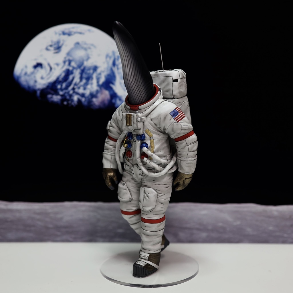 Astronaut Whale