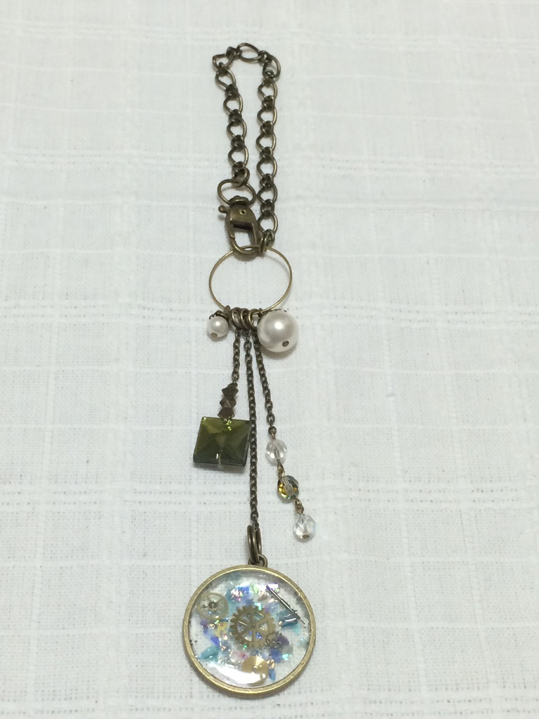 CLOCK ZERO モチーフバックチャーム