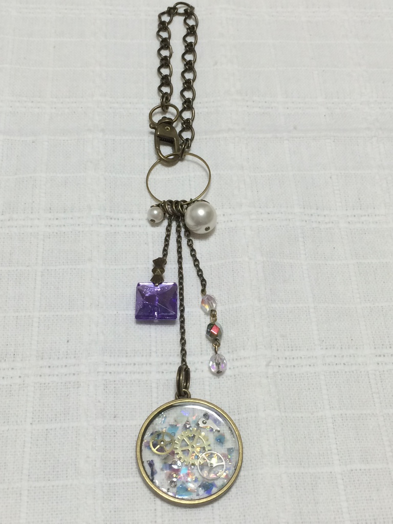 CLOCK ZERO モチーフバックチャーム