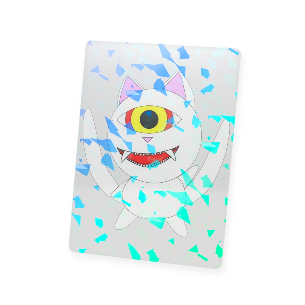 猫妖怪イチメ プラスチックトレーディングカード