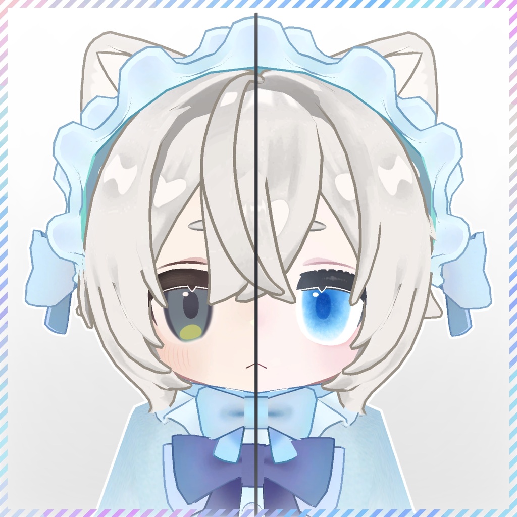 【キプフェル対応アイ&メイクテクスチャ】琥珀糖アイ