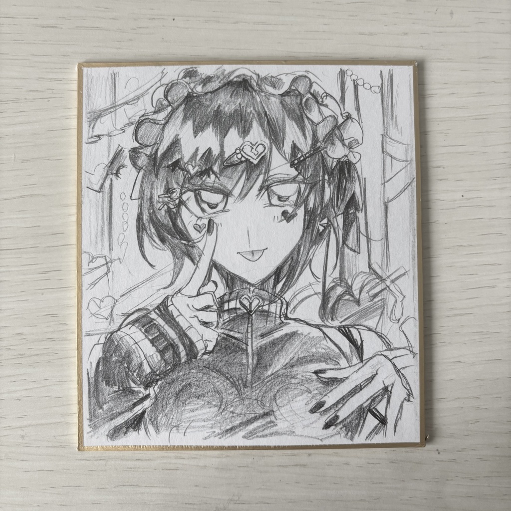 【ミニ色紙原画】宵崎奏/朝比奈まふゆ/東雲絵名/暁山瑞希