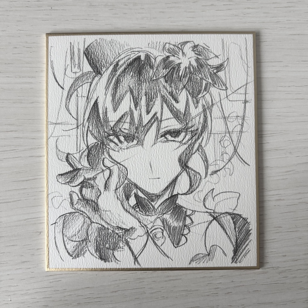 【ミニ色紙原画】宵崎奏/朝比奈まふゆ/東雲絵名/暁山瑞希