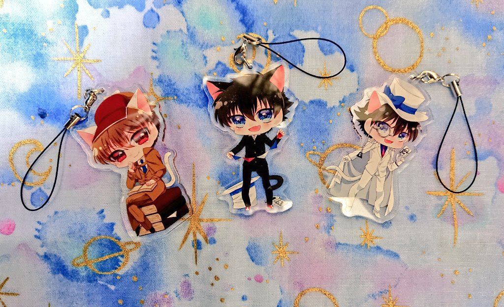 まじコナ】ねこみみアクキー【全6種】 - 清楚失格 - BOOTH