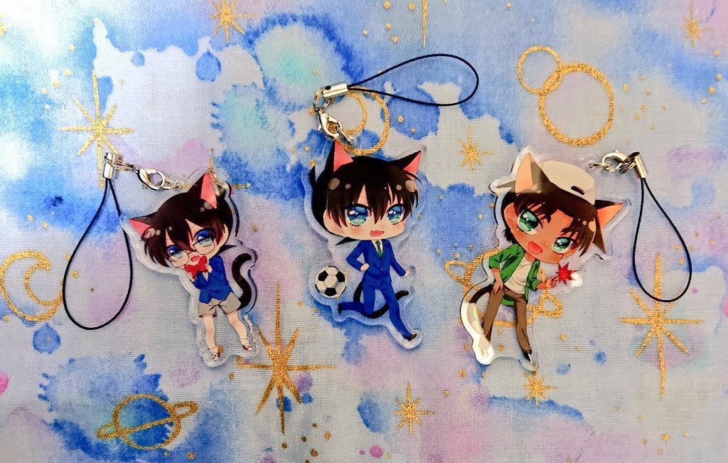 【まじコナ】ねこみみアクキー【全6種】