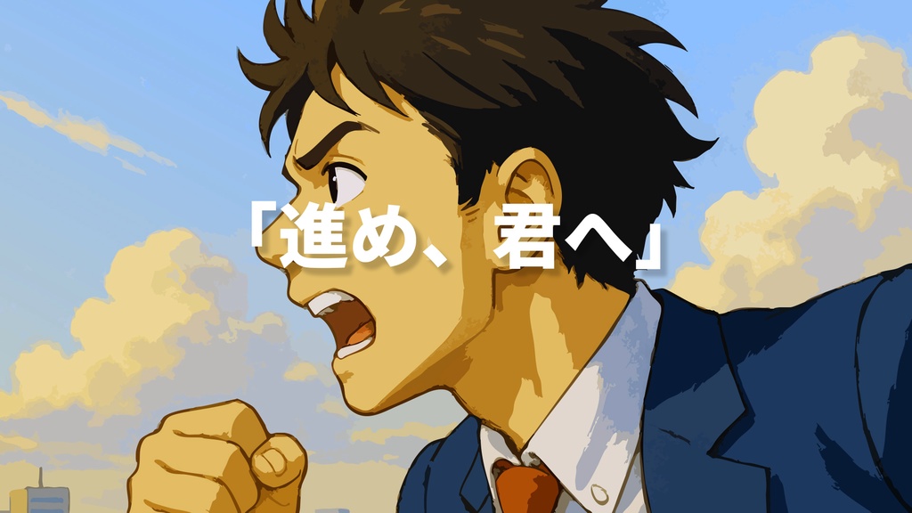 「進め、君へ」