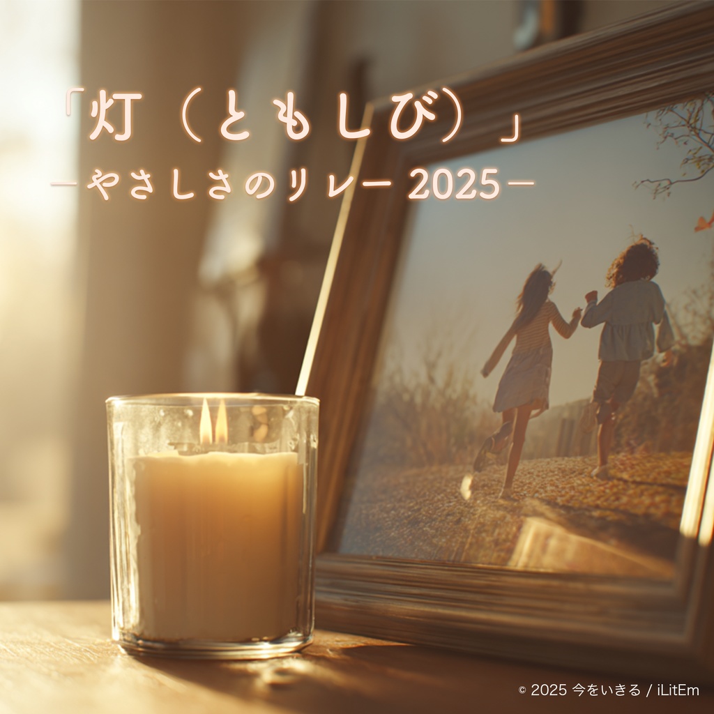 「灯(ともしび)」-やさしさのリレー 2025-