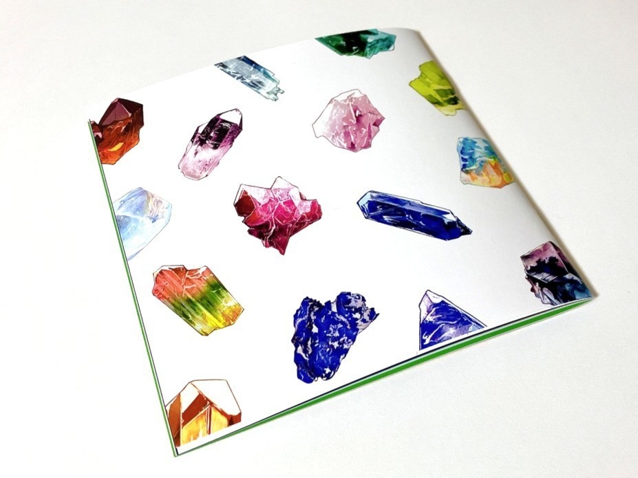 鉱物イラストまとめ本「Sparkle」