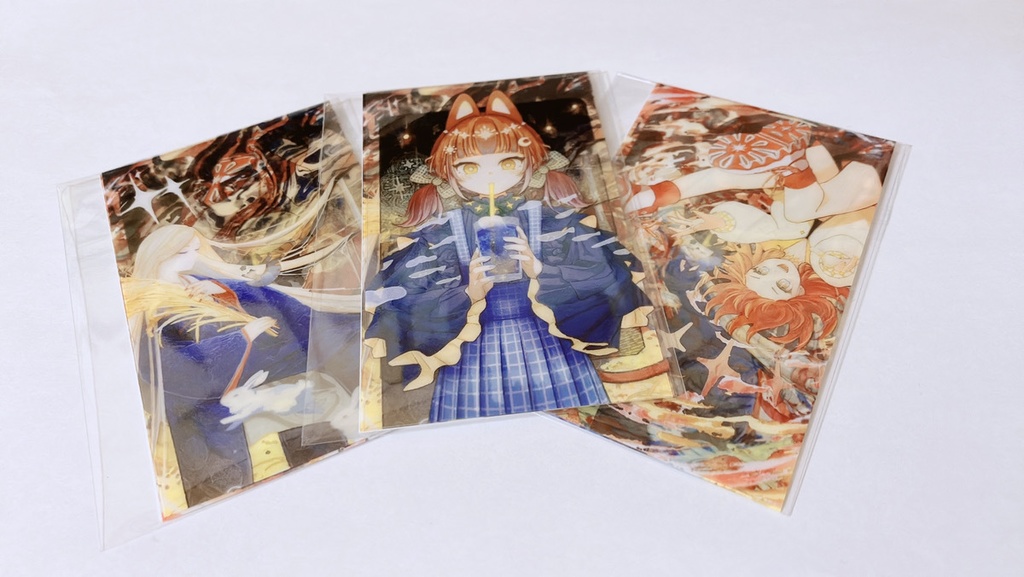 ミニクリアカード 3枚セット