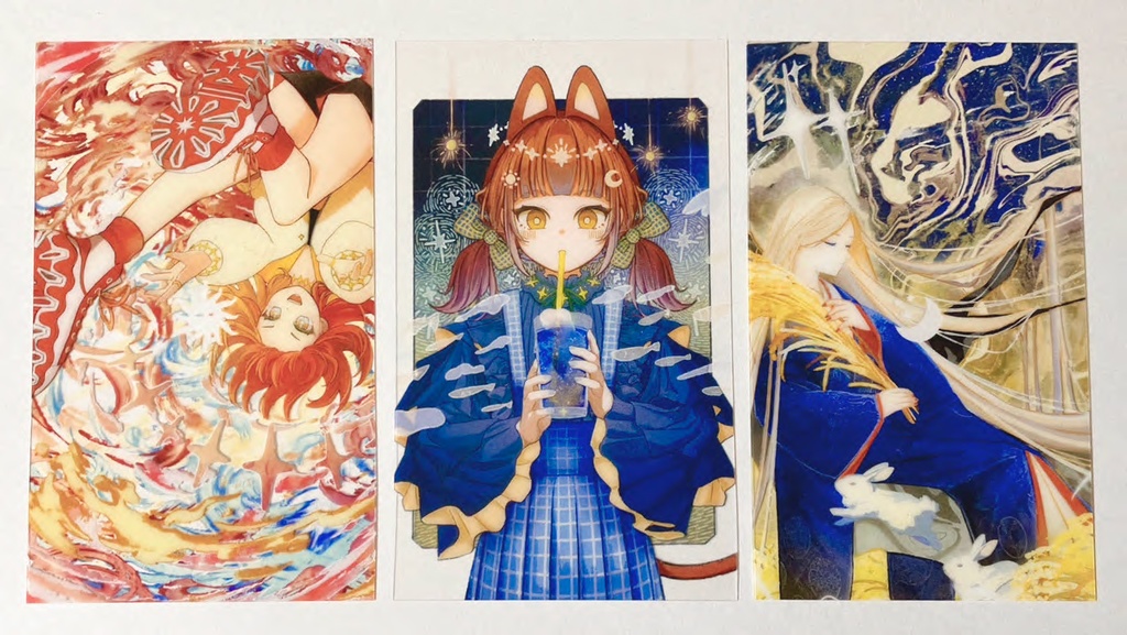 ミニクリアカード 3枚セット