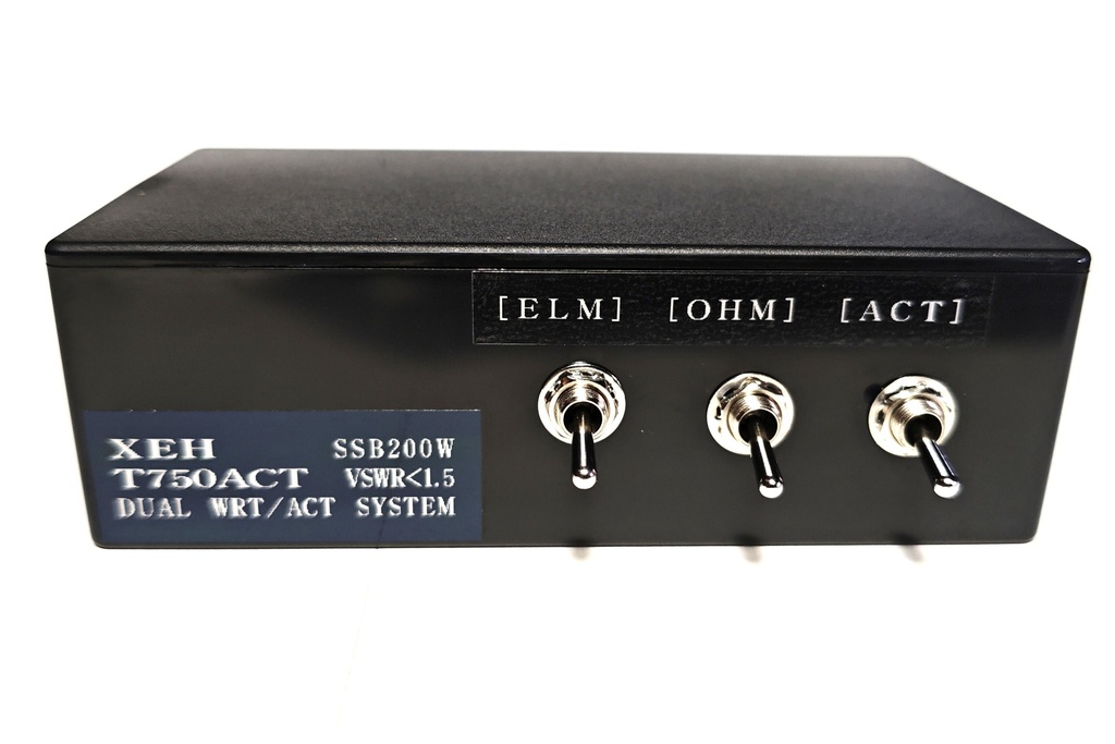 【開発中/先行公開】XEH-T750ACT アクティブコアトランジット搭載 7MHz~50MHz無調整QRV