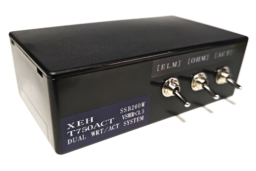 【開発中/先行公開】XEH-T750ACT アクティブコアトランジット搭載 7MHz~50MHz無調整QRV