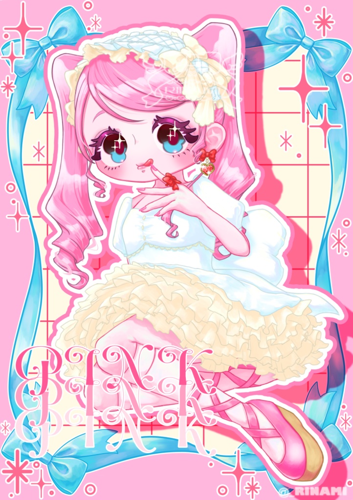 フルカラーイラスト本　PINK PINK PINK