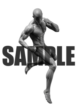 透過PNG素材｜アクションポーズ_ファイティング_0016 / Transparent PNG image material | Action_pose_Fighting_0016