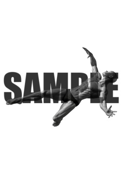 透過PNG素材｜アクションポーズ_ダメージ_0004 / Transparent PNG image material | Action_pose_Damage_0004