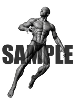 透過PNG素材｜アクションポーズ_ダイナミック_0001 / Transparent PNG image material | Action_pose_Dynamic_0001