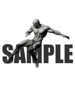 透過PNG素材｜アクションポーズ_ダイナミック_0008 / Transparent PNG image material | Action_pose_Dynamic_0008