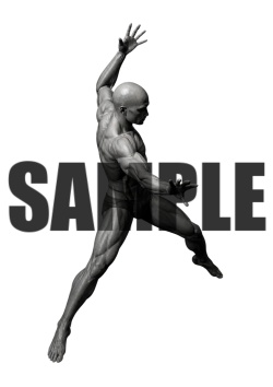 透過PNG素材｜アクションポーズ_ダイナミック_0009 / Transparent PNG image material | Action_pose_Dynamic_0009