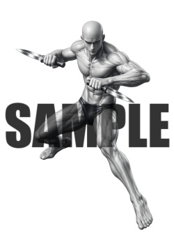 透過PNG素材｜アクションポーズ_ソード_0016 / Transparent PNG image material | Action_pose_Sword_0016