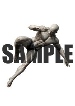 透過PNG素材|アクションポーズ_ファイティング_0023 / Transparent PNG image material | Action_pose_Fighting_0023