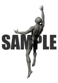 透過PNG素材｜アクションポーズ_ダイナミック_0012 / Transparent PNG image material | Action_pose_Dynamic_0012