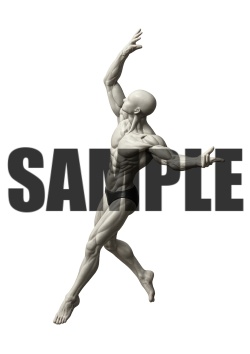 透過PNG素材|アクションポーズ_ドラマティック_0030 / Transparent PNG image material | Action_pose_Dramatic_0030