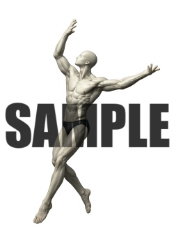 透過PNG素材|アクションポーズ_ドラマティック_0031 / Transparent PNG image material | Action_pose_Dramatic_0031