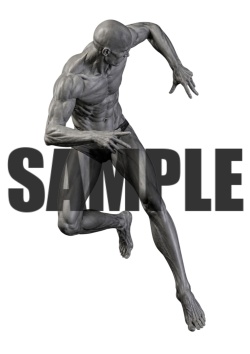 透過PNG素材｜アクションポーズ_ダイナミック_0014 / Transparent PNG image material | Action_pose_Dynamic_0014