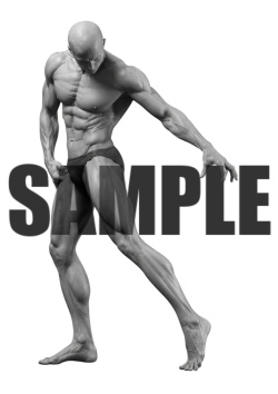 透過PNG素材|アクションポーズ_ドラマティック_0036 / Transparent PNG image material | Action_pose_Dramatic_0036