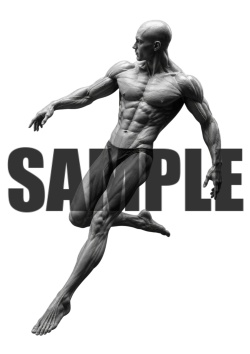 透過PNG素材｜アクションポーズ_ドラマティック_0037 / Transparent PNG image material | Action_pose_Dramatic_0037