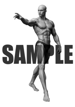 透過PNG素材｜アクションポーズ_ドラマティック_0038 / Transparent PNG image material | Action_pose_Dramatic_0038