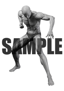 透過PNG素材|アクションポーズ_ファイティング_0036 / Transparent PNG image material | Action_pose_Fighting_0036