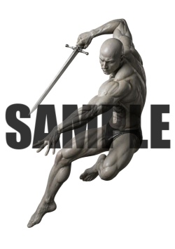 【パック販売】透過PNG素材｜アクションポーズ_ソード_パック_0001 / Transparent PNG image material | Action_pose_Sword_Pack_0001