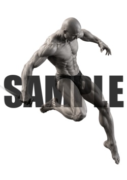 【パック販売】透過PNG素材|アクションポーズ_ソード_パック_0001 / Transparent PNG image material | Action_pose_Sword_Pack_0001