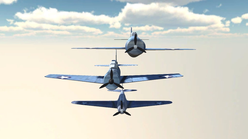 アメリカ海軍機セット