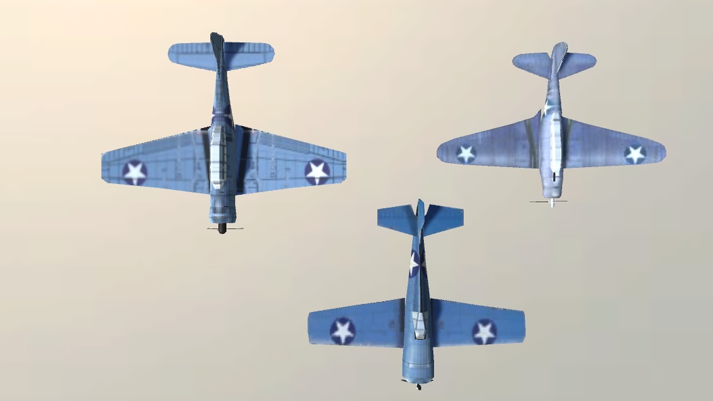 アメリカ海軍機セット