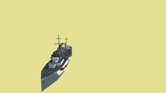 イギリス重巡洋艦　ケント