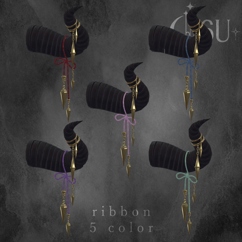 【VRC想定アクセサリー】結-Yui-