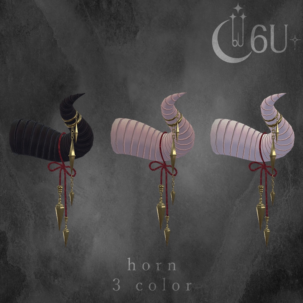 【VRC想定アクセサリー】結-Yui-