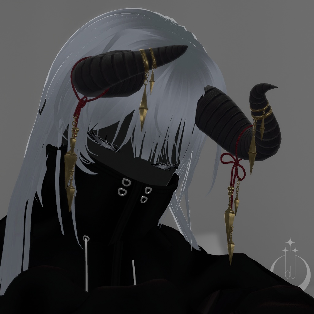 【VRC想定アクセサリー】結-Yui-