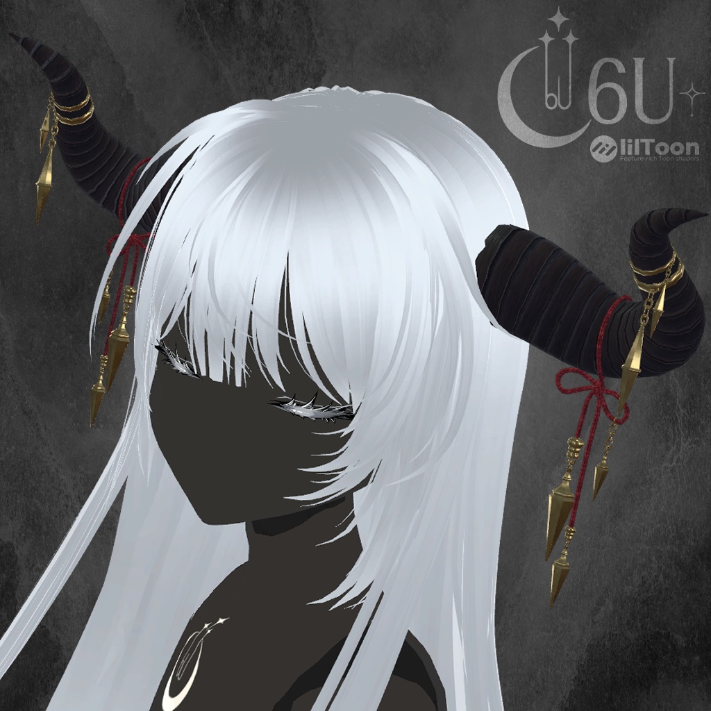 【VRC想定アクセサリー】結-Yui-